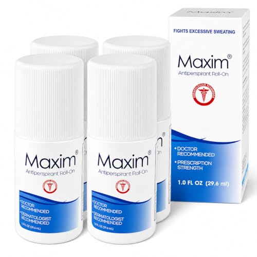Maxim Clinical Strength Antiperspirant Deodorant 4-Pack