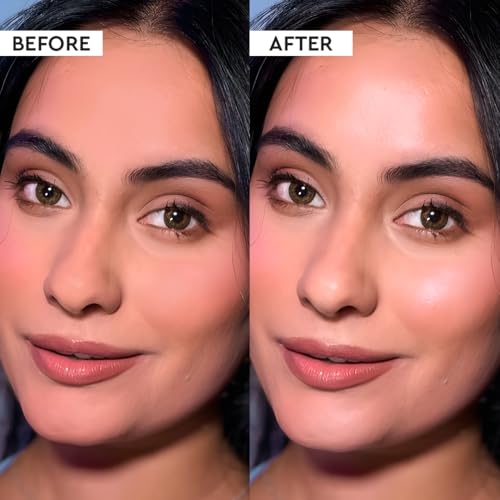 Image of Million Colors Illuminating Strobe Cream for Face | Rose Gold Strobe Cream + Primer + Face Highlighter | Hydrating Makeup Base with SPF | Infused With Hyaluronic Acid, Niacinamide, Jojoba Oil & Shea Butter for Radiant Skin 30Ml