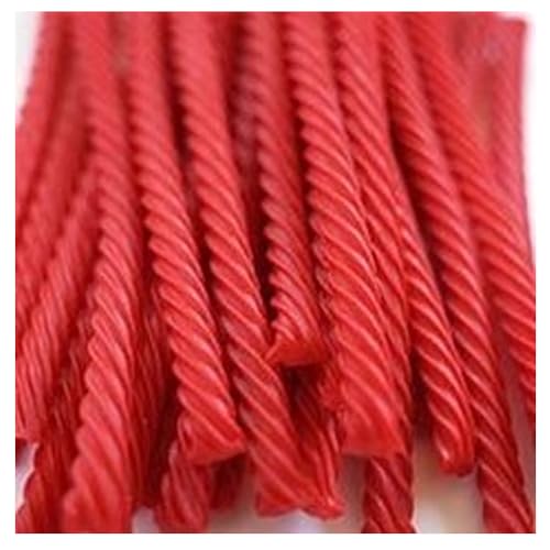 Original Red Licorice Twists Soft & Chewy Candy Ropes Classic Strawberry Flavour (350g)