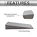 Steel Flange Wedge Metal Wedges Set Steel Wedge Safety Tools Spreading Flanges Triangle Tool Adjust Welding Wedge for Factory Lathe Welding Machine Tool 4.7 * 2 inch