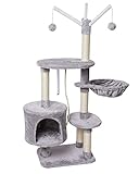 MIAO PAW 7Cat Tree Tower Condo Sisal Post Scratching Furniture Activity Center Play House Cat Bed Gr