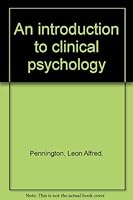 An Introduction to Clinical Psychology B0006D9PK2 Book Cover
