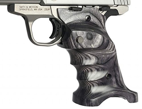 Volquartsen Laminated Wood Grips for The SW22, Gray, VCSWG-G