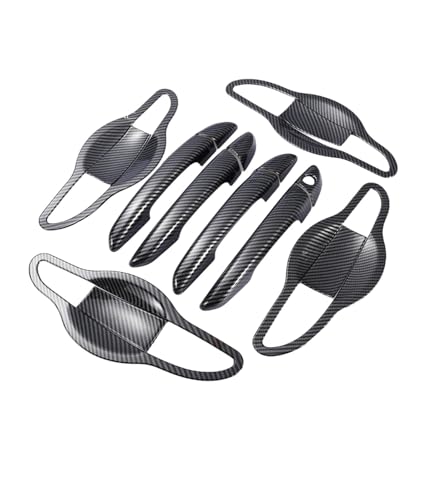 CQRBNE Per Hyundai Per Sonata 2015 2016 2017 2018 2019 Rivestimento Per Maniglia Della Portiera Dell'auto Adesivo Decorativo Per Lo Stile Auto Maniglia Esterna Della Porta(Handle-bowl 0 button)