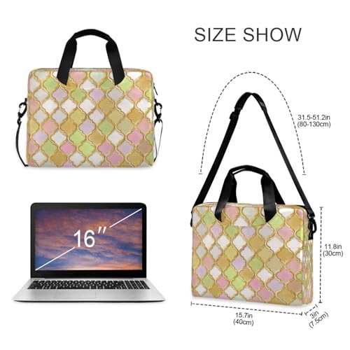 Bolsa para laptop senya en tonos pastel para oficina miniatura 5