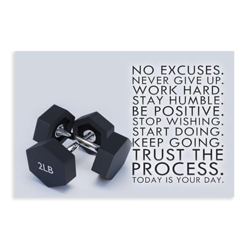 Póster sobre lienzo con texto 'Today Is Your Day' para dormitorio, decoración de paisaje, oficina, decoración de habitación, regalo, sin marco, 40 x 60 cm