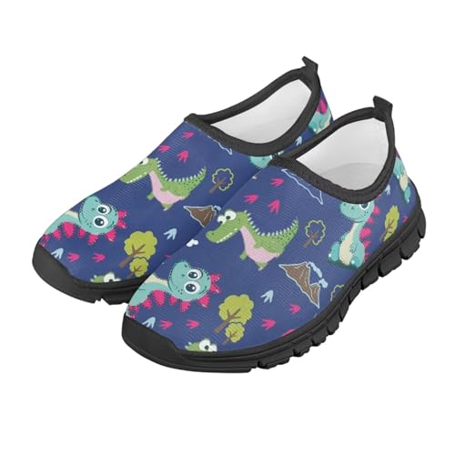 Kids Casual Shoes Boys Girls Slip on Tennis Shoes Comfortable Sneakers Lightweight Athletic Shoes Indoor Outdoor for Little Kid SizeUS 11-15