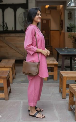 Image of Cord Set for Women Cotton Stylish Co Ord Outfit Kurta Pant Western Office Casual Summer Wear Style Coord Sets for Women Stylish Dress Daily Use Co Order, Coat, Cod, Cot, co-ord, corts