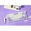 EPOMAKER Ajazz AK820 Pro 75% Mechanical Keyboard, Gasket-Mounted Gaming Keyboard with TFT Smart Display&Knob + Mix 1.8m Coiled Keyboard Cable