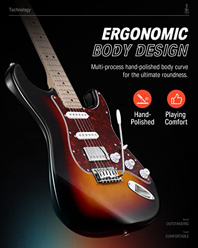 image for Donner Electric Guitar, DST-152S 39