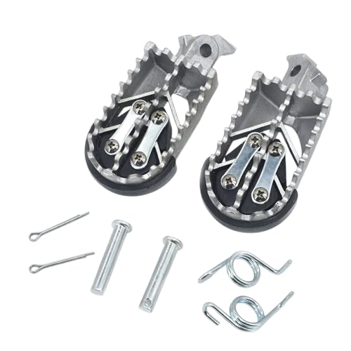 Repose-pieds moto en acier inoxydable pour les sorties hors-route SSR