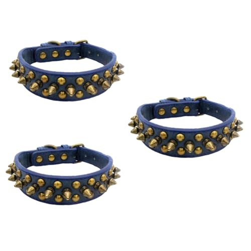 Collier à rivets pour chien XS ajustable évitant les irritations en balade - 2