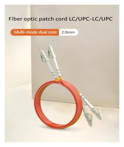 Câble fibre optique multimode LC/UPC pour centraliser vos connexions multimédias de maison