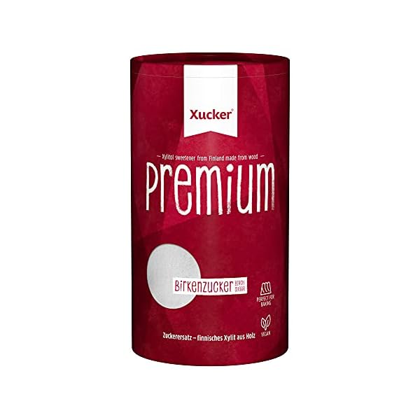 Xucker Premium aus Xylit Birkenzucker - Kalorienreduzierter Zuckerersatz I Vegane & zahnfreundliche Kristallzucker…
