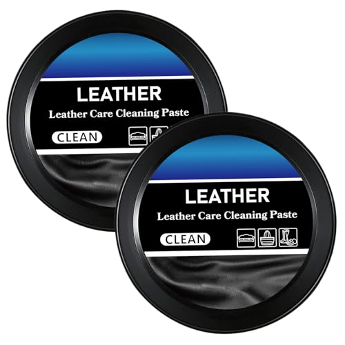 2pcs de reparación de cuero crema 160 g de mantenimiento suave acondicionador de cuero sin color crema de mantenimiento de cuero multipropósito para zapatos de cuero y bolso de cuero y más