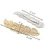 yueton 6pcs Mix Style Leaves Barrettes Bobby Pin Hair Clips Bride Headwear Edge Clip Clamps