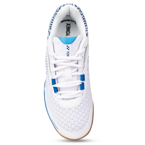 Image of YONEX Velo 100-i Badminton Shoes | Made in India | Ideal for Badminton,Squash,Table Tennis,Volleyball | Non-Marking Sole | TRU Cushion | Ergo Shape | Hexagrip |