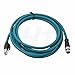 HangTon Industrial Machinery Male M12 4 Pin D-Code RJ45 Ethernet Power Cable, Shielded High Flex Waterproof Network Cable (3m)