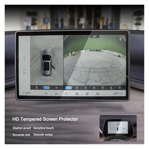 Protecteur d'écran pour BYD Atto 3 et Seal en verre trempé 12.8"