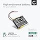 subtel, Akku für Headset kompatibel mit Jabra Evolve 65, Evolve 75, Evolve 80 (250mAh, 3.7V) Ersatzakku AHB472625PLT, CP-GN650