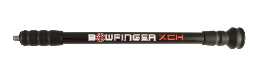 Bowfinger Archery Target XCH Stabilizer, Black, 12-Inch