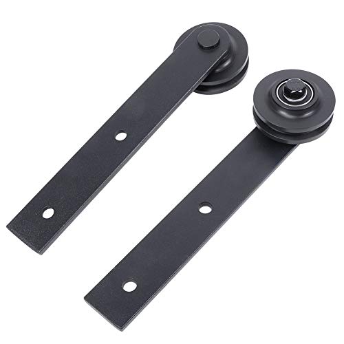 Polia de Porta Deslizante, Polia de Porta Simples, para Casas, Quarto, Armazenamento, Guarda-roupa,