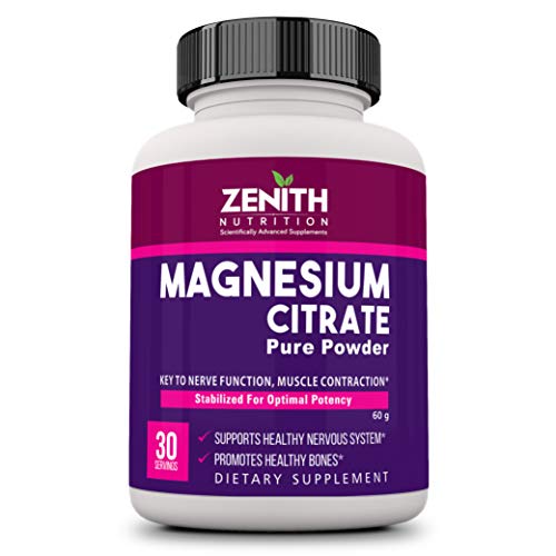 Zenith Nutrition Magnesium Citrate Powder - 60 gms