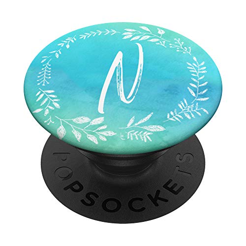 Lettre N - Bleu menthe Cover