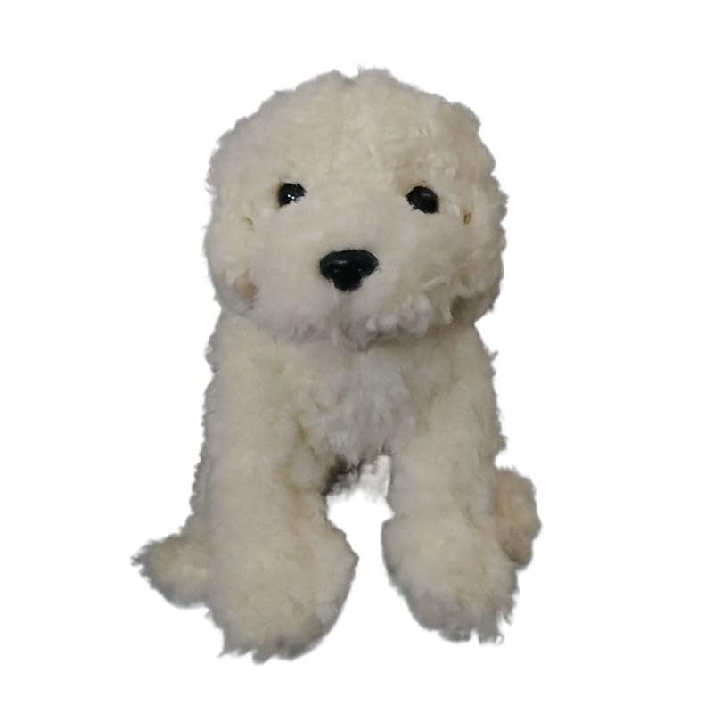 Peluche Cocker Spaniel chiot réaliste doudou chien doux pour chambre enfant