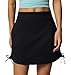 Columbia Womens All Seasons Ruched Skort, Black, Large
