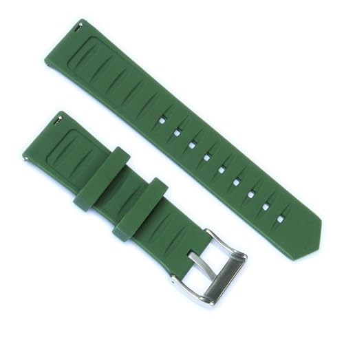 Image of WAMD Quick Release Silicone Rubber Watch Straps - Mercury - 18mm, 20mm, and 22mm Watch Straps for Watches.