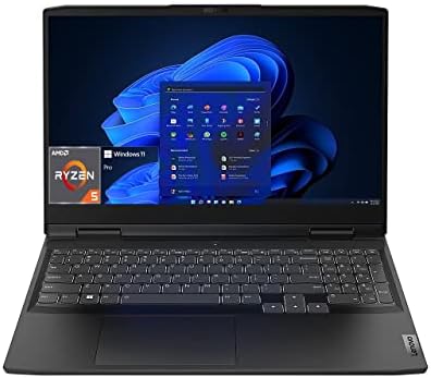 Lenovo IdeaPad Gaming 3 Gaming Laptop, 15.6″ FHD IPS 120Hz, AMD Ryzen 5 6600H (6 Cores), GeForce RTX 3050Ti, 16GB DDR5, 512GB PCIe SSD, Backlit, WiFi 6, Type-C, RJ45, Win11 Pro Lenovo IdeaPad Gaming 3 Gaming Laptop, 15.6″ FHD IPS 120Hz, AMD Ryzen 5 6600H (6 Cores), GeForce RTX 3050Ti, 16GB DDR5, 512GB PCIe SSD, Backlit, WiFi 6, Type-C, RJ45, Win11 Pro