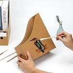 36 Pcs Cardboard Magazine File Holders with Label Sticker - Image 6