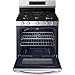 Samsung 30 in. 6 cu. ft. Stainless Steel Freestanding Gas Range with Air Fry