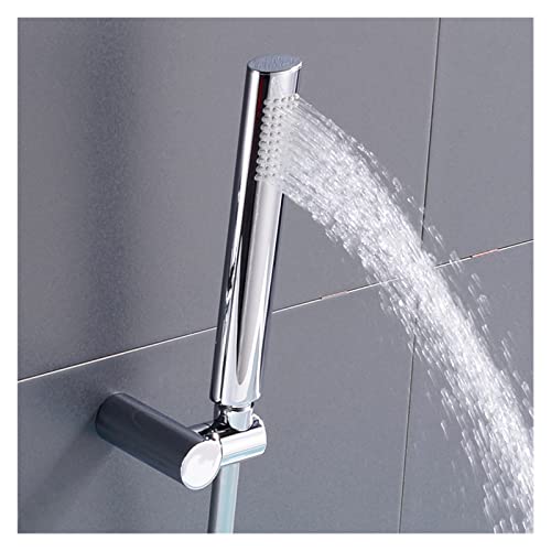 Pommeau de douche haute pression finition chromée design laiton