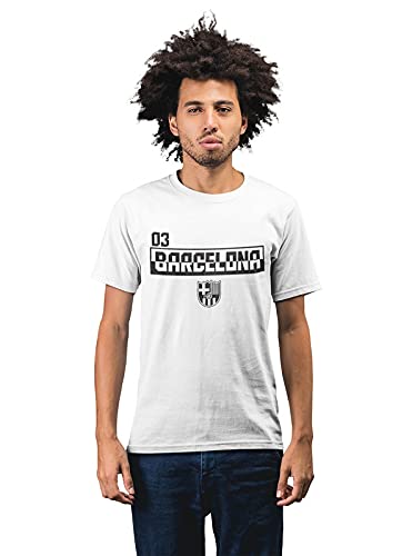 Revind.442 Gerard Pique Name & Number Men's 100% Cotton Round Neck T-Shirt