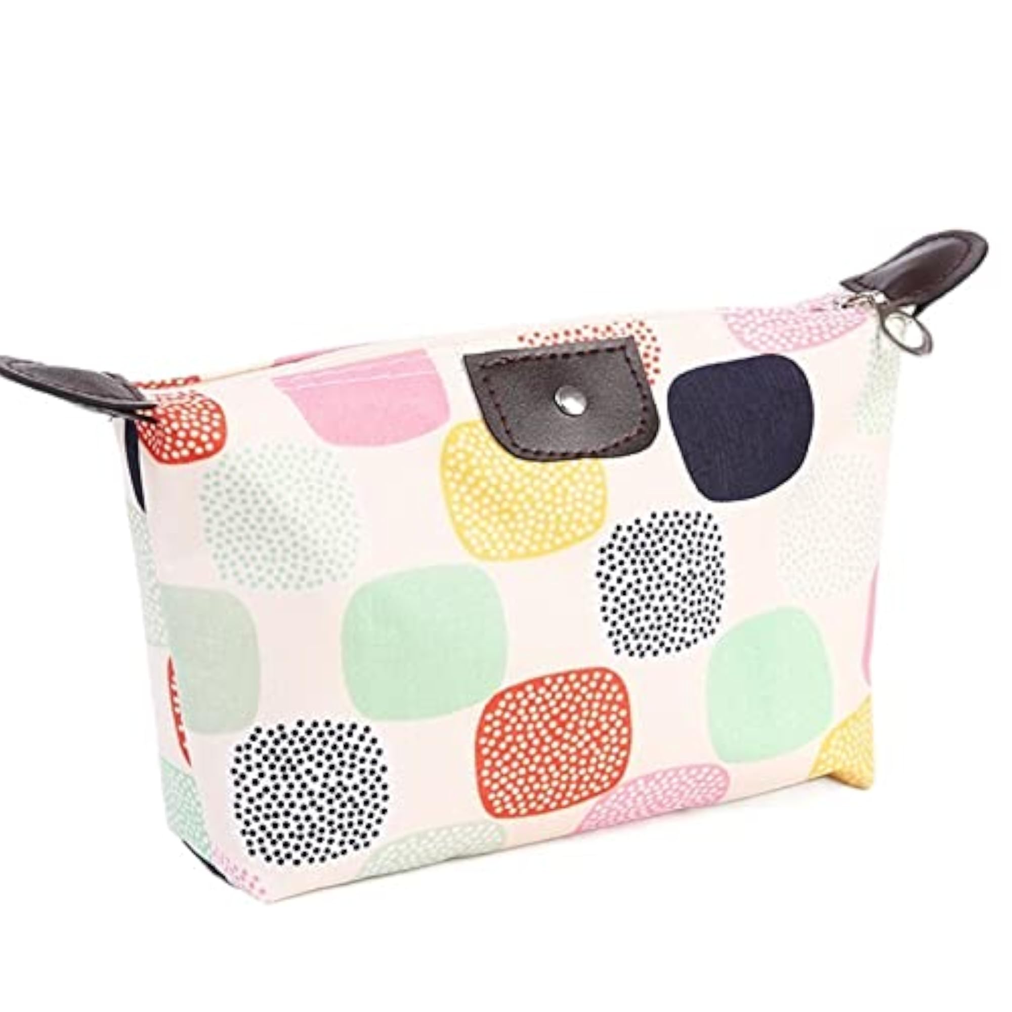 Colorful Dot Cosmetic Portable Folding Bag
