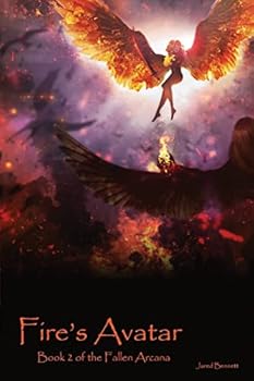 Paperback Fire's Avatar: Book Two of the Fallen Arcana Book