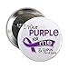 CafePress I Wear Purple 42 Lupus 2.25 Button 2.25
