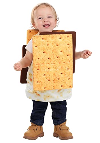 Disfraz de bebé Sweet S'mores con túnica sin mangas miniatura 1