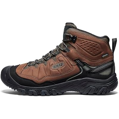 KEEN Men's Targhee 4 Mid Height Waterproof Hiking Boots