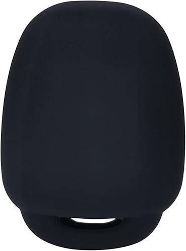 Miniatura 3 de GFDesign 2 fundas de silicona para llavero de 3 botones, protector sin llave compatible con Toyota RAV4 Highlander Sequoia Tacoma Tundra (negro)