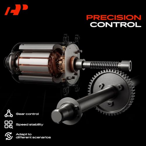 Image of A-Premium Rear Windshield Wiper Motor Compatible with Ford Explorer 2011-2019, Escape 2013-2019, Police Interceptor Utility 2013-2019 & Lincoln MKC 2015-2019, MKT 2013-2019, 3-Pin