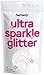 Produktbild Hemway Extra-Chunky Glitter 100g 3,5 Unzen Cosmetic Sicher 1mm 1/24" 0,04" - Crystal Diamond White
