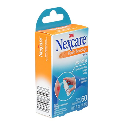 Nexcare No-Sting Liquid Bandage .61 Fluid Ounces, Clear (118-03) #TOP1