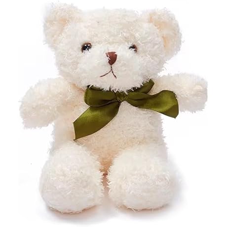 Adorable Tenglong Brown and White Teddy Bear
