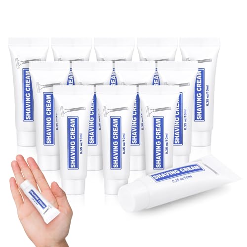25 Pack Travel Size Shaving Cream Bulk,10ml/0.35fl oz Shaving Gel