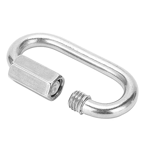 Srliya 10 Peças de Conector de Ligação Rápida, Mosquetão Com Rosca de Travamento de Corrente para Re