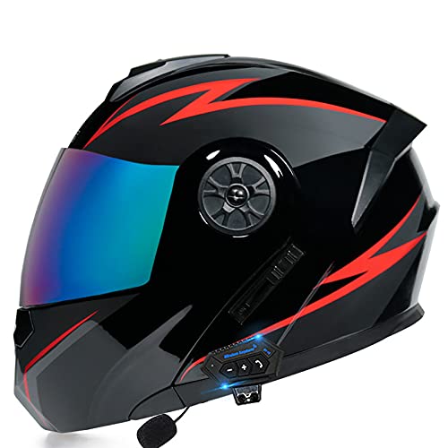 Casque de locomotive Bluetooth à double visière pour une protection thermique optimale
