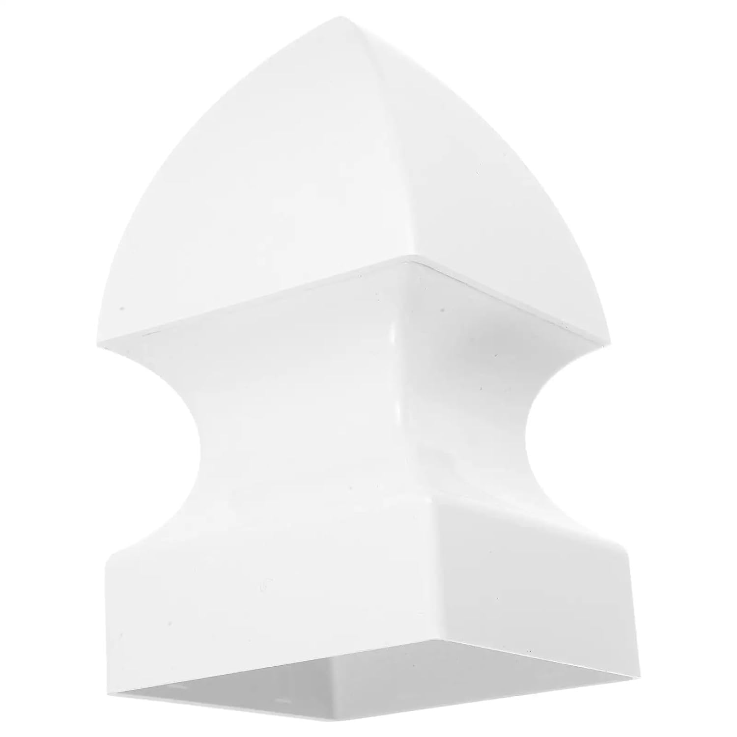 Post Caps 1Pcs PVC Column Cap Fence Post Covers Plastic Guardrail Covers Vinyl Fence Accessories for Deck Fence